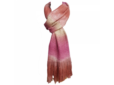 Pashmina Print - Degrade Rosa