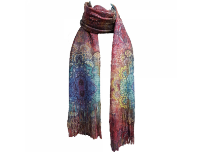 Pashmina Print - Flores Geo